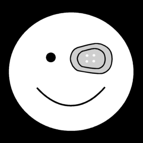 eye patch / adhesive eye patch
